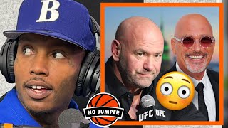 Dana White Walks Out Of Howie Mandels Podcast Unexpectedly [upl. by Cinda]