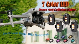 LED Drone amp Color Strobe Lights Anti Collision lights [upl. by Kary]