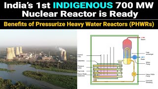 India’s 1st Indigenous Nuclear Reactor is Ready  Benefits of Pressurize heavy water reactors PHWRs [upl. by Dewie261]