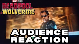 Deadpool and Wolverine AUDIENCE REACTION  Blade Scene  INSANE Theater Response [upl. by Nnylaf]