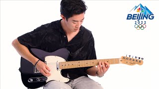 Nathan Chen finds peace in music playing guitar  NBC Sports [upl. by Akirat634]