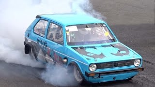 2015 VW Action  13B Wankel Engined Mk1 Golf  877  151mph [upl. by Ennaoj]