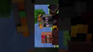 Pillager and Villager love Story Full Animation [upl. by Eiramac]