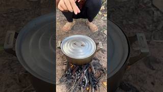 Survival Skills SMART idea and USEFUL in forest camping bushcraftoutdoors survival [upl. by Anders]