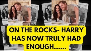 HARRY HAS HAD ENOUGH  ON THE ROCKS meghanmarkle princeharrry meghan [upl. by Riba]