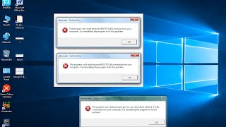 How to Fix All DLL file Missing Error in Windows PC windows 10817 [upl. by Aiynot]