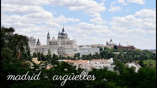 Madrid Travel  Argüelles Debod Temple and La Rosaleda [upl. by Frech]