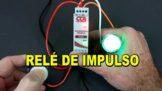 RELÉ DE IMPULSO  Como instalar [upl. by Waxler278]