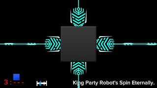 King Party Robots Spin Eternally  Made From Just Shapes amp Beats And Project Arrhythmia  Part 1V1 [upl. by Far]