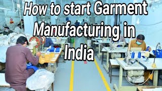 How to start garments manufacturing Business in india Startup cost  Fabric wholesale market Delhi [upl. by Mal]