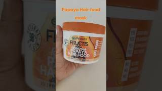 Garnier Hair Food Mask Hairmask Papaya [upl. by Biddle]