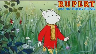 Rupert and the Frog Song 1984 Rupert the Bear Cartoon Short Film  Paul McCartney  Review [upl. by Akoek]