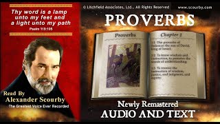 20  Book of Proverbs  Read by Alexander Scourby  AUDIO amp TEXT  FREE on YouTube  GOD IS LOVE [upl. by Aicsile]