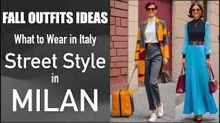 How to Style Milan Fall Street Fashion 2024 Italian Style Ultimate Guide Trench Coat [upl. by Zachary]