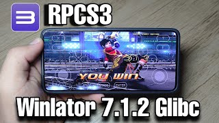 RPCS3 NO ANDROID WINLATOR GLIBC 712 TESTE GAME VIRTUAL FIGHTER 5 K70 PRO [upl. by Ennagroeg]