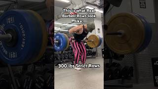 The BEST 300 LB Barbell Rows I’ve Done [upl. by Meehaf310]