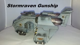 Space Wolves Stormraven Gunship  Showcase [upl. by Aicad]