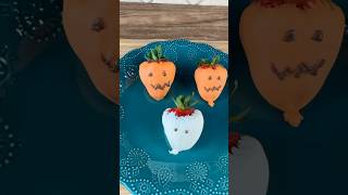 DIY Halloween Chocolate Strawberries  Perfect for Parties [upl. by Leahsim330]