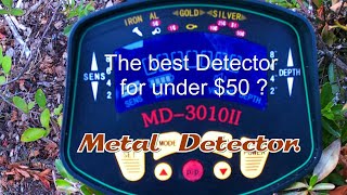 MD3010ii METAL DETECTOR Review The BEST Detector under 50 [upl. by Siuqcram565]