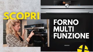 INCUCINA forno multifunzione novità Siemens [upl. by Rusert]