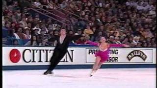 Kazakova amp Dmitriev RUS  1996 World Figure Skating Championships Pairs Long Program [upl. by Ardnama]