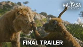 Mufasa The Lion King  Final Trailer [upl. by Ainar]