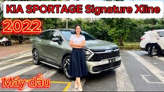 💥KIA SPORTAGE Signature Xline 2022 máy dầu Odo 3 vạn xe siêu đẹp Hotline 0962355882 [upl. by Eissahc]