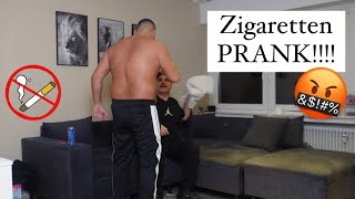 Zigaretten PRANK an GROSSEN Couseng 🚬🥵 [upl. by Yuille]