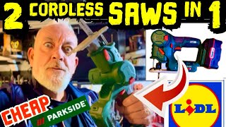 PARKSIDE JIGSAW amp SABRE RECIP SAW 😃 2in1  Fantastic Tool ⚒️UNBOX USE amp Review [upl. by Taka]