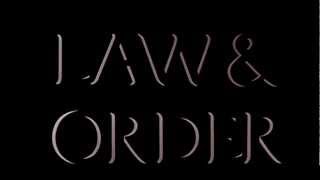 Law and Order Voice Intro DUN DUN HD Lyrics [upl. by Mullins149]