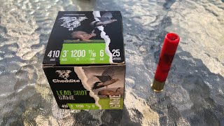 Cheddite 410 3” 1116 Ounce 6 Shot Game Load  Breakdown [upl. by Sunday]