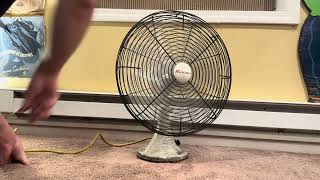 Hunter Robbins amp Myers 16quot Commercial Grade Table Fan [upl. by Osbert788]