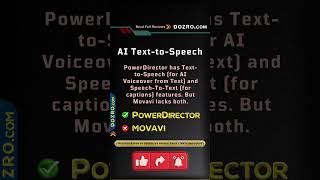 CyberLink PowerDirector vs Movavi video editor Comparison [upl. by Nylatsyrk41]