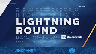 Cramers lightning round Trinseo is not a buy [upl. by Ardisj]