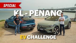 Volvo C40 EV KL to Penang without charging can reach  AutoBuzz [upl. by Nehtanhoj]