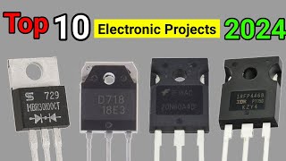 Top 10 Easy Electronics Projects Anyone Can Make in 2024 [upl. by Enyahs249]