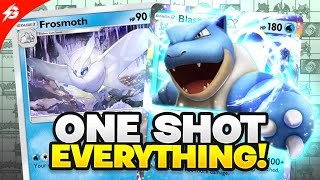 The NEW BEST BLASTOISE DECK TRY THIS Pokemon TCG Pocket [upl. by Tabbie]