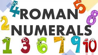 Roman counting 1 to 10  1 to 10 Roman Numerals  roman numbers for kids  roman numbers 110 song [upl. by Silvain]