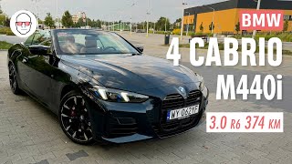 BMW M440i xDrive Cabrio 2024 test PL Pertyn Ględzi [upl. by Itsa883]