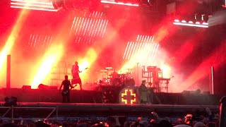 Rammstein  Zerstören live in Lucerne June 4 2016 [upl. by Osrick75]