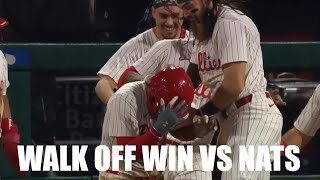 Kody Clemens Hits Game Tying Home Run in 9th Bryce Harper Wins It with Walk Off Sac Fly in 10th [upl. by Demakis]