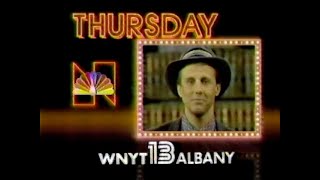 May 7 1986 Commercial Breaks – WNYT NBC AlbanySchenectadyTroy [upl. by Rob]