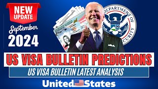 US Visa Bulletin Predictions September 2024  Visa Bulletin Latest Analysis  US Immigration News [upl. by Brackett729]