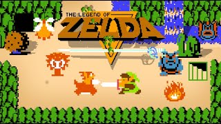 The Legend of Zelda  ゼルダの伝説 1986 NES TAS [upl. by Yruok]