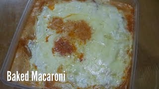 Baked Macaroni Recipe Filipino Style [upl. by Marsh185]