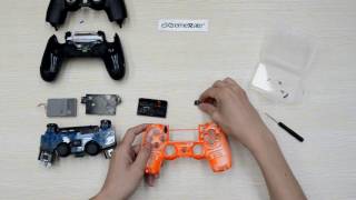 How to Custom Your PS4 Slim amp PS4 Pro Controller Shell Model JDM 040 CUH ZCT2 Gen 4 ExtremeRate [upl. by Che]