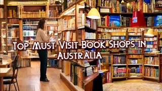 Top Must Visit Book Shops in Australia  Book Lover’s Guide [upl. by Imtiaz]