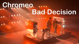 Bad Decision  Chromeo  Chrome Nights Tour  Omaha NE  October 16 2024 [upl. by Feinleib]