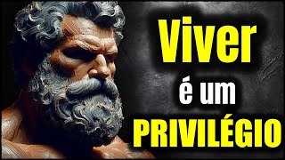 VIVER É UM PRIVILÉGIO  Estoicismo [upl. by Nylimaj879]