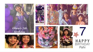 PAHI’s 7th Birthday Celebration ✨ birthdaygirl daughter birthday vlog momlife birthdayvlog yt [upl. by Oab536]